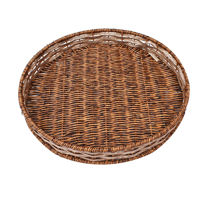 Handwoven Round Storage Tray Stornfield