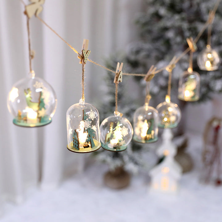 Decorative Glass Dome Light Display