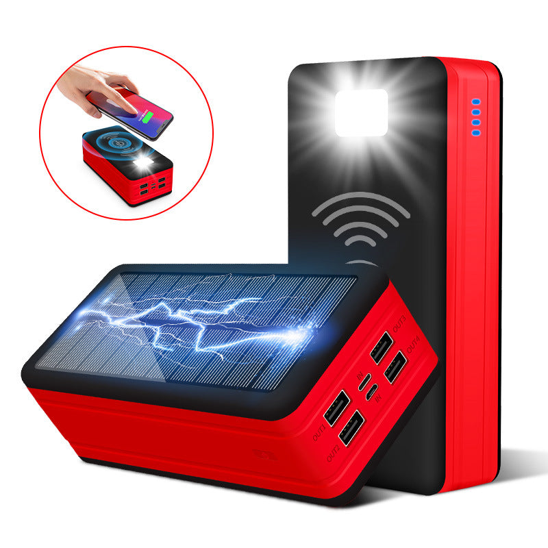 Solar Powerbank with Wireless Charging Function by Stornfield