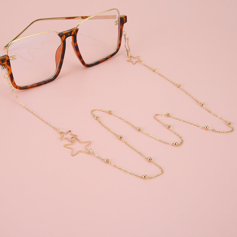 Star-Aligned Beaded Eyewear Chain Stornfield