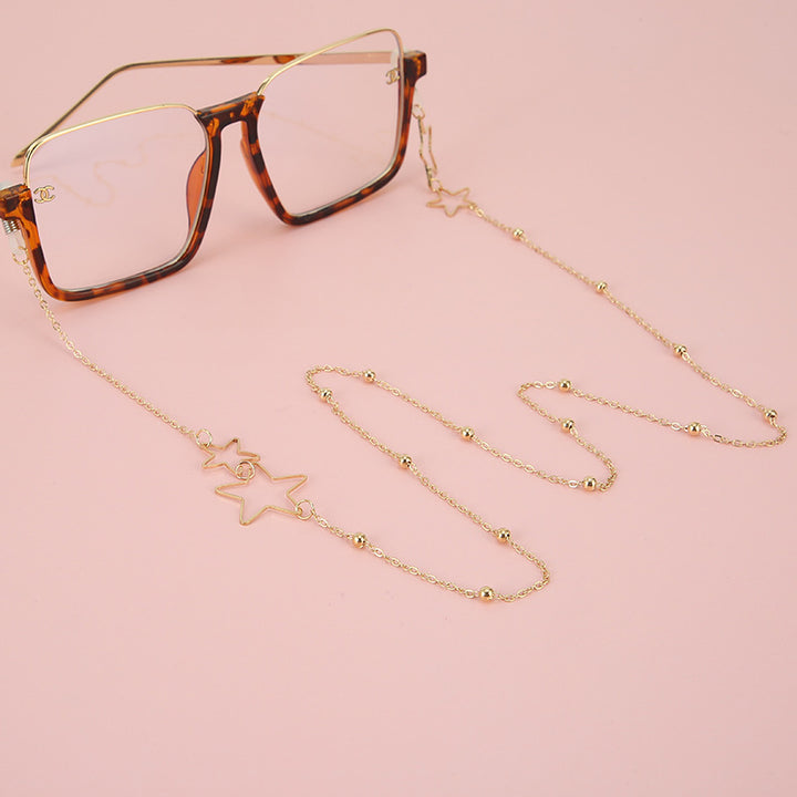 Star-Aligned Beaded Eyewear Chain Stornfield