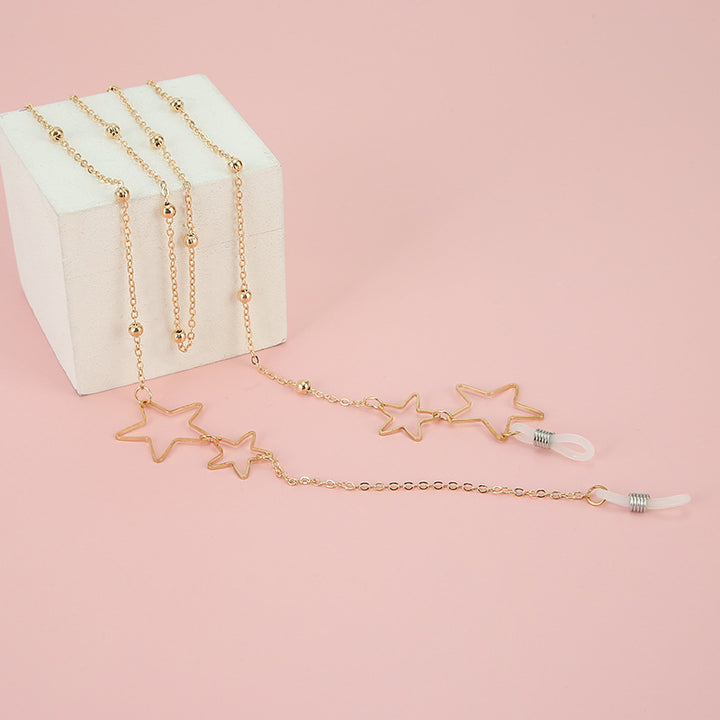 Star-Aligned Beaded Eyewear Chain Stornfield