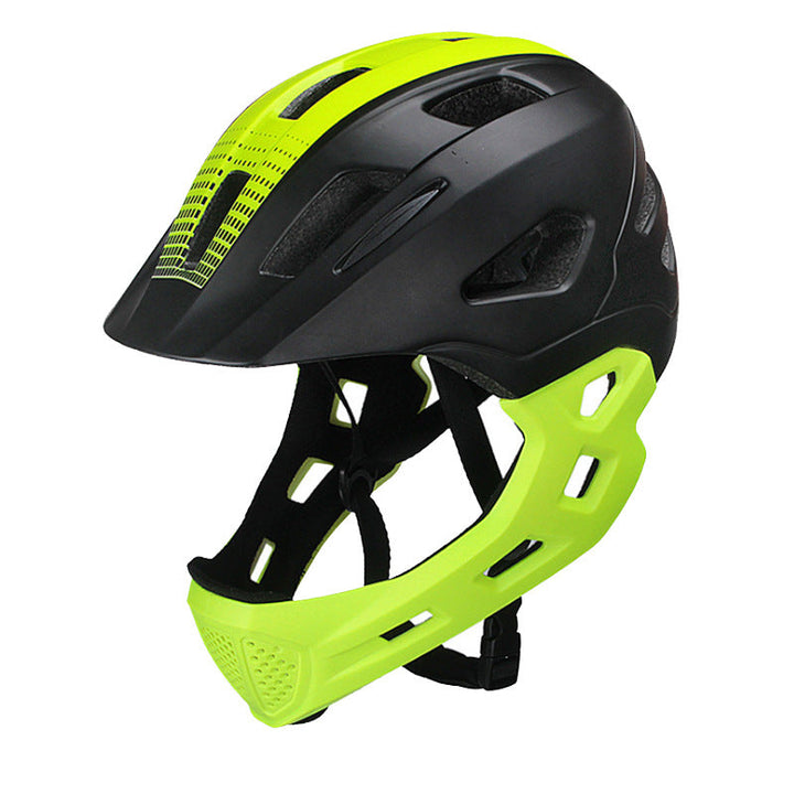 convertible mountain bike helmet with detachable chin guard and high-flow ventilation Stornfield