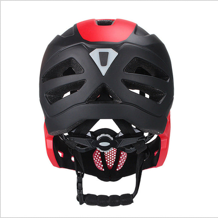 convertible mountain bike helmet with detachable chin guard and high-flow ventilation Stornfield