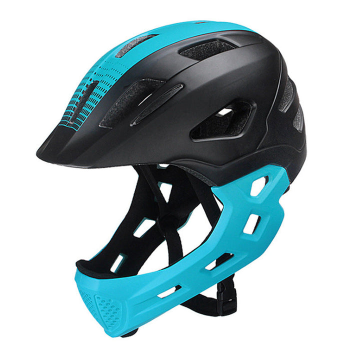 convertible mountain bike helmet with detachable chin guard and high-flow ventilation Stornfield