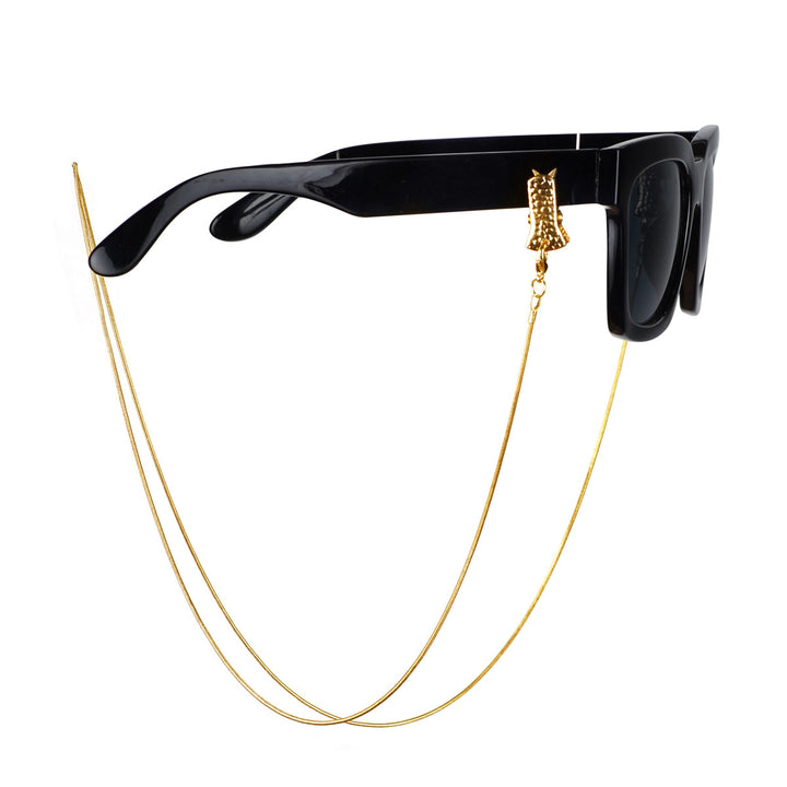 Metallic Western-Themed Eyewear Chain Stornfield