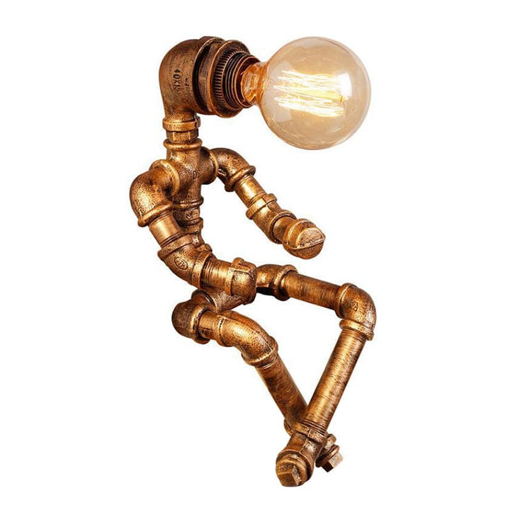 Stornfield | RoboShine – Robust Iron Robot Lamp