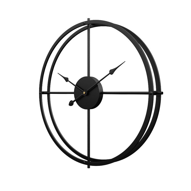 Modern Industrial Wall Clock Stornfield