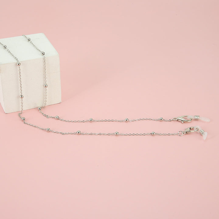 Adjustable Gold Beaded Eyewear Chain Stornfield