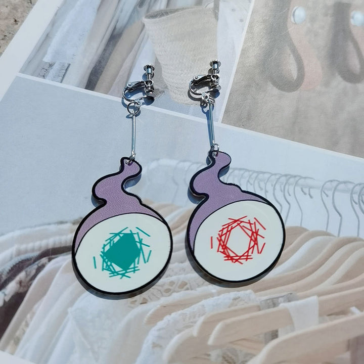 Playful Potion Bottle Dangle Earrings Stornfield