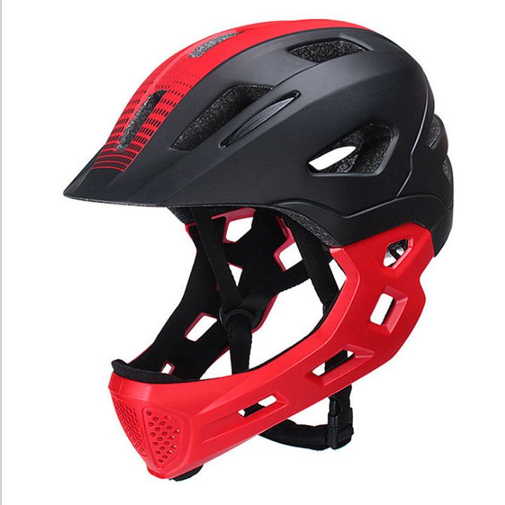 convertible mountain bike helmet with detachable chin guard and high-flow ventilation Stornfield