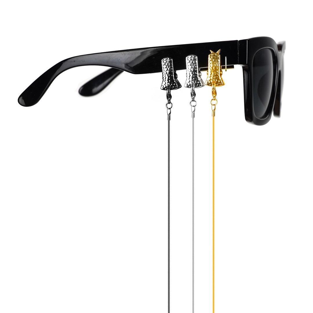 Metallic Western-Themed Eyewear Chain Stornfield