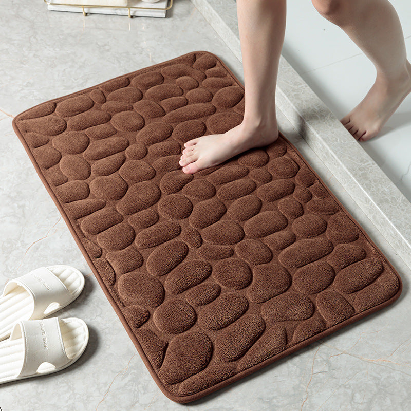Textured Memory Foam Bath Mat