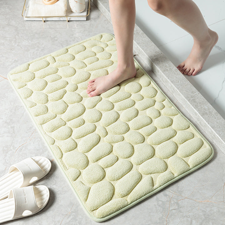 Textured Memory Foam Bath Mat
