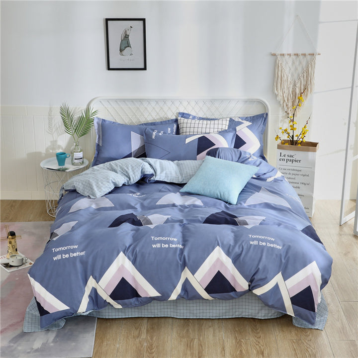 Geometric Pattern Comforter Set