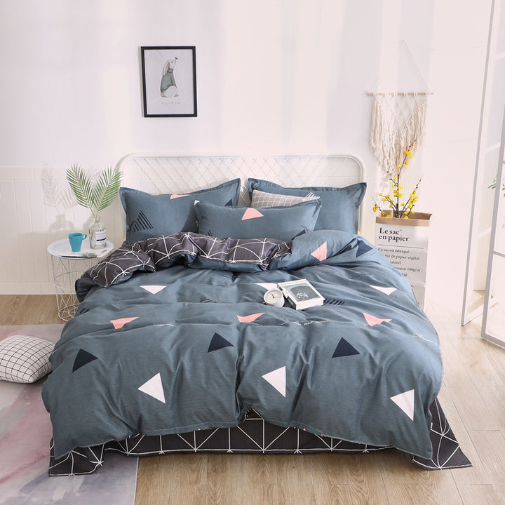 Floral Pattern Decorative Bedding Set