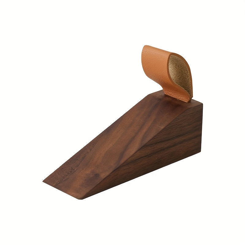 NordGrip Wooden Doorstopper – Scandinavian Design with Non-Slip Base | Stornfield