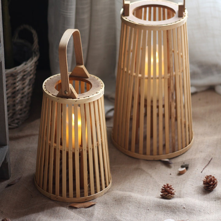 Handcrafted wooden lantern Stornfield