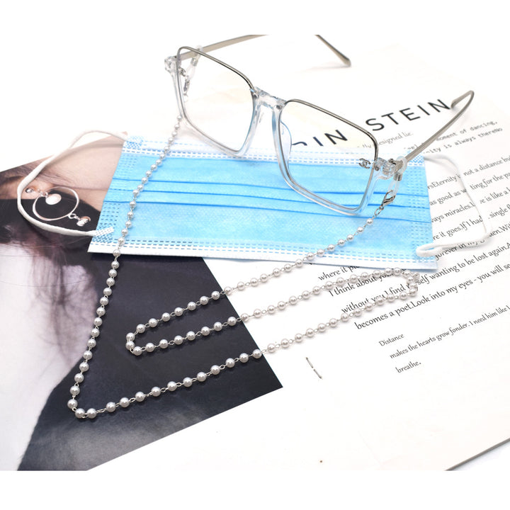 Elegant Double-Strand Pearl Eyewear Chain Stornfield