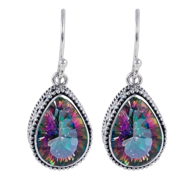 Teardrop Crystal Dangle Earrings Stornfield