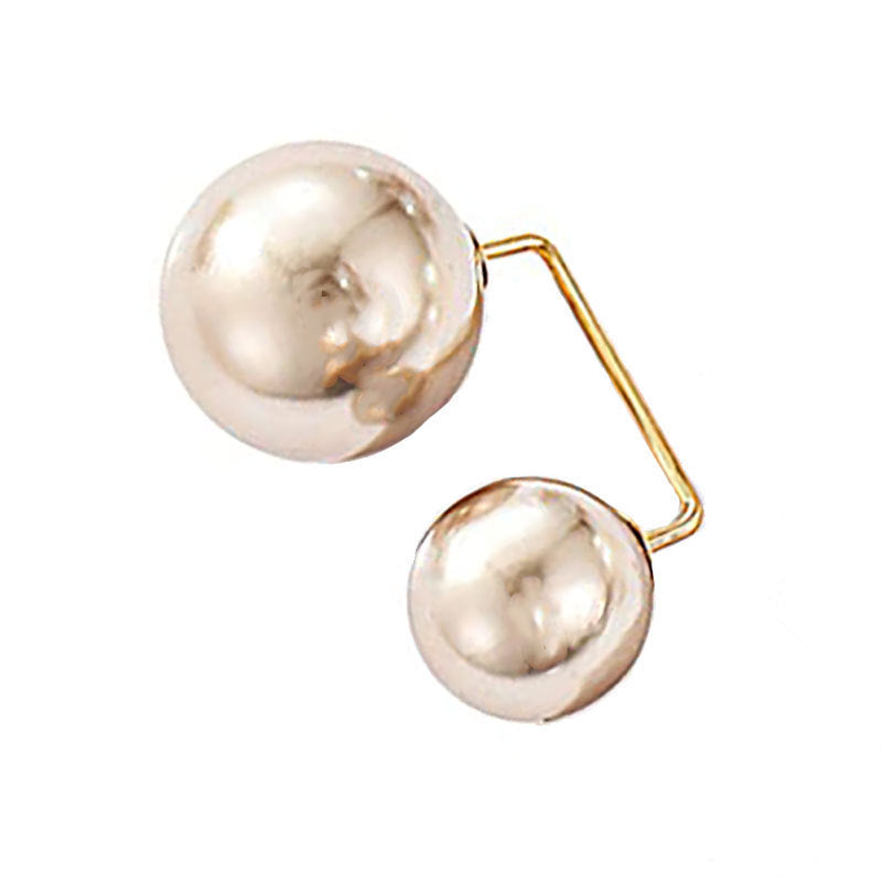 Modern Geometric Double Ball Brooch Stornfield