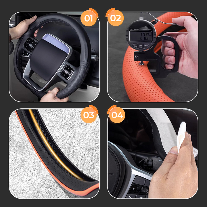Universal Car Steering Wheel Cover | Stornfield