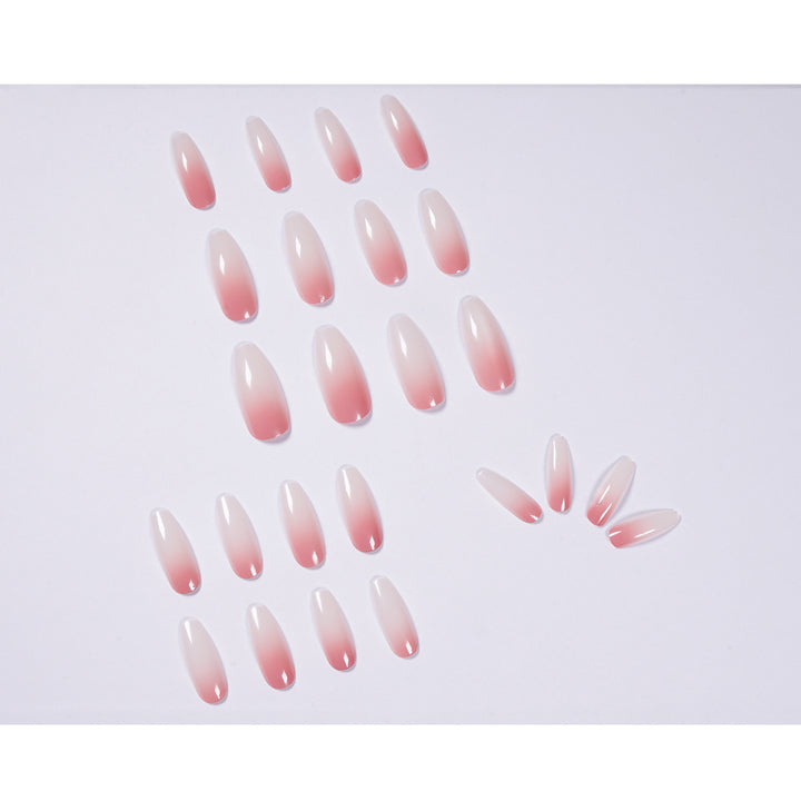 Artful nail extensions with ombre design Stornfield