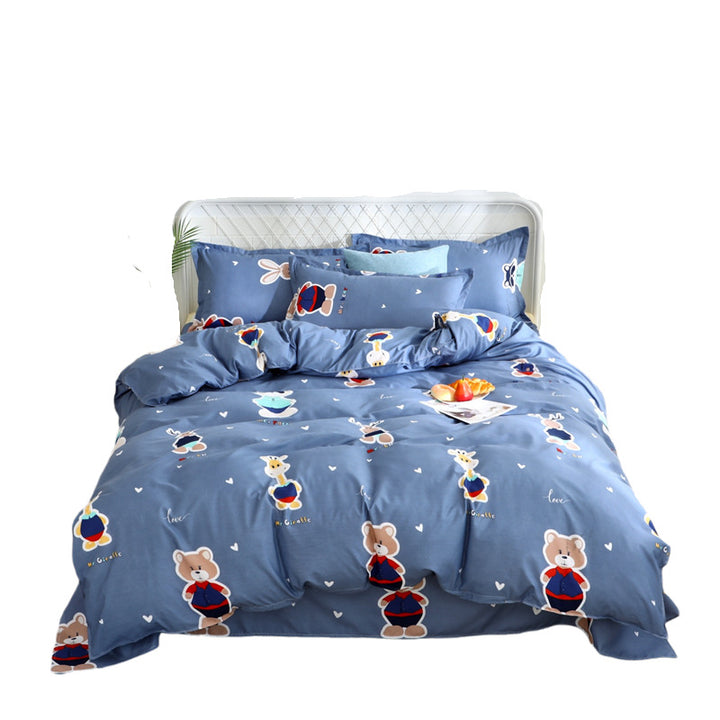 Floral Pattern Decorative Bedding Set