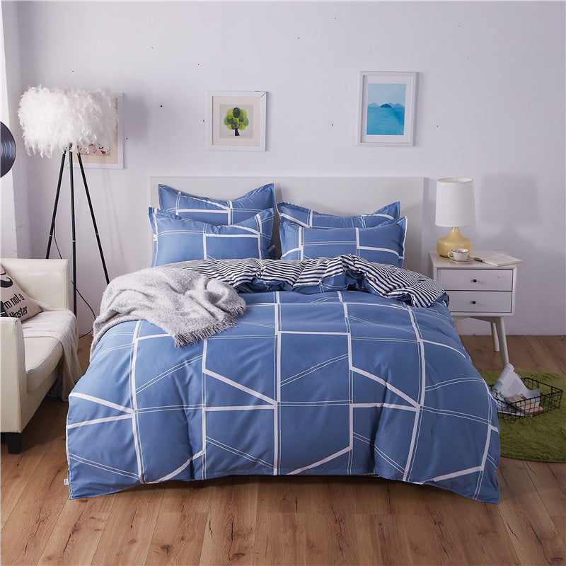 Floral Pattern Decorative Bedding Set