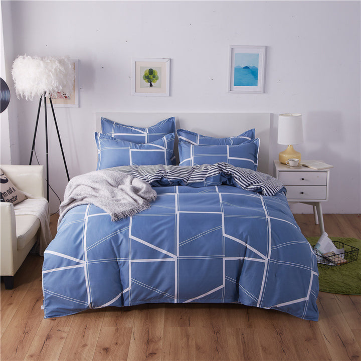 Geometric Pattern Comforter Set