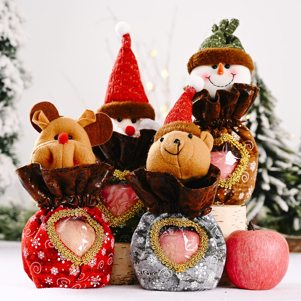 Cute Christmas figure with heart pouch Stornfield