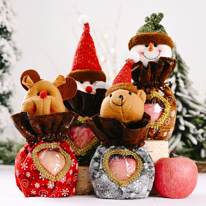 Cute Christmas figure with heart pouch Stornfield