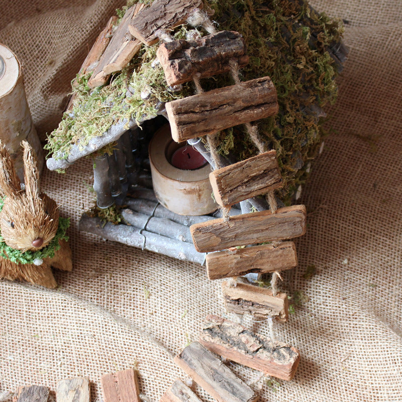 Decorative wall hanging made of natural material Stornfield