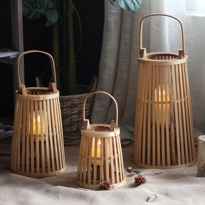 Handcrafted wooden lantern Stornfield