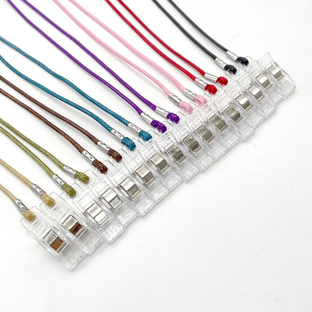 Adjustable Eyewear Retainer with Locking Clips Stornfield