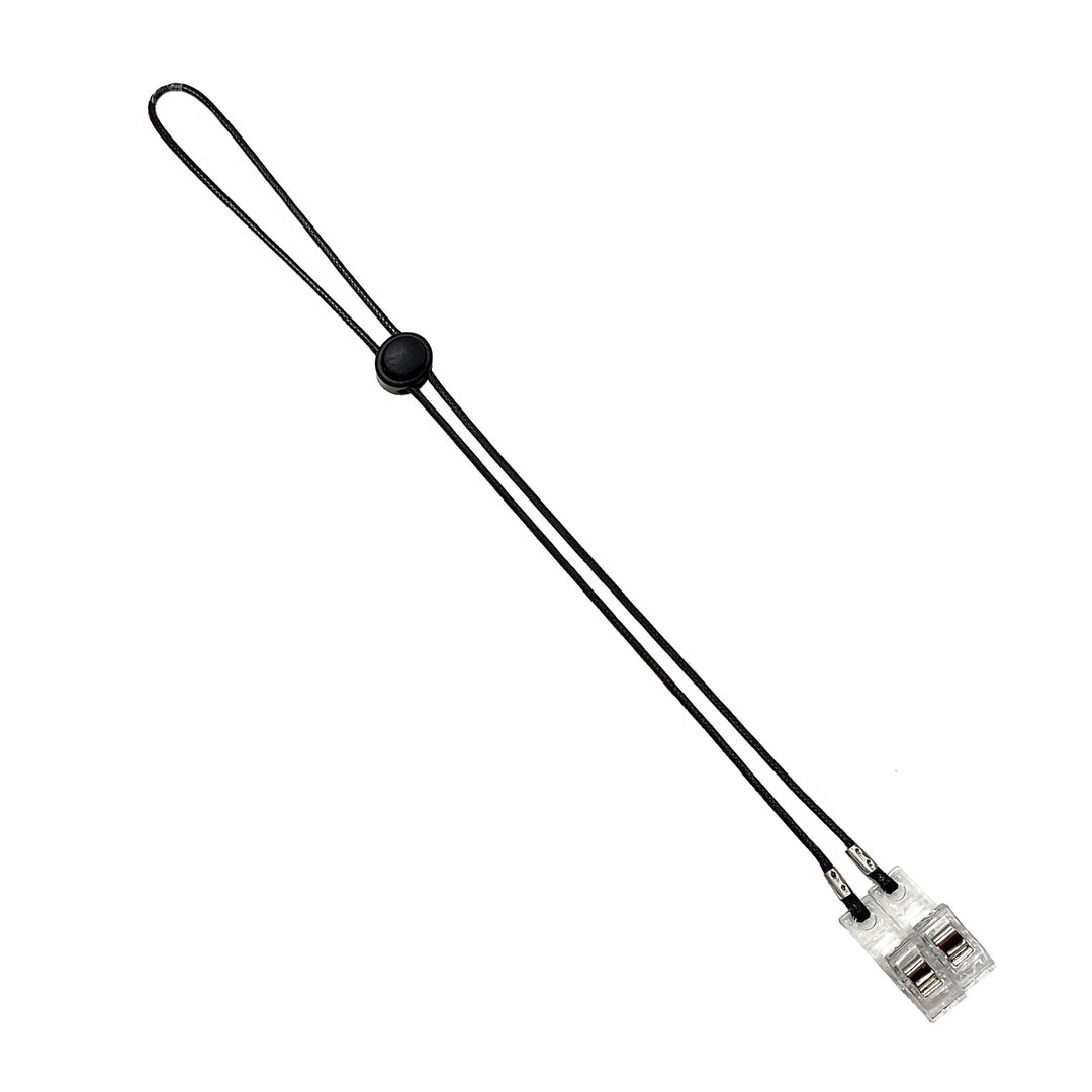 Adjustable Eyewear Retainer with Locking Clips Stornfield
