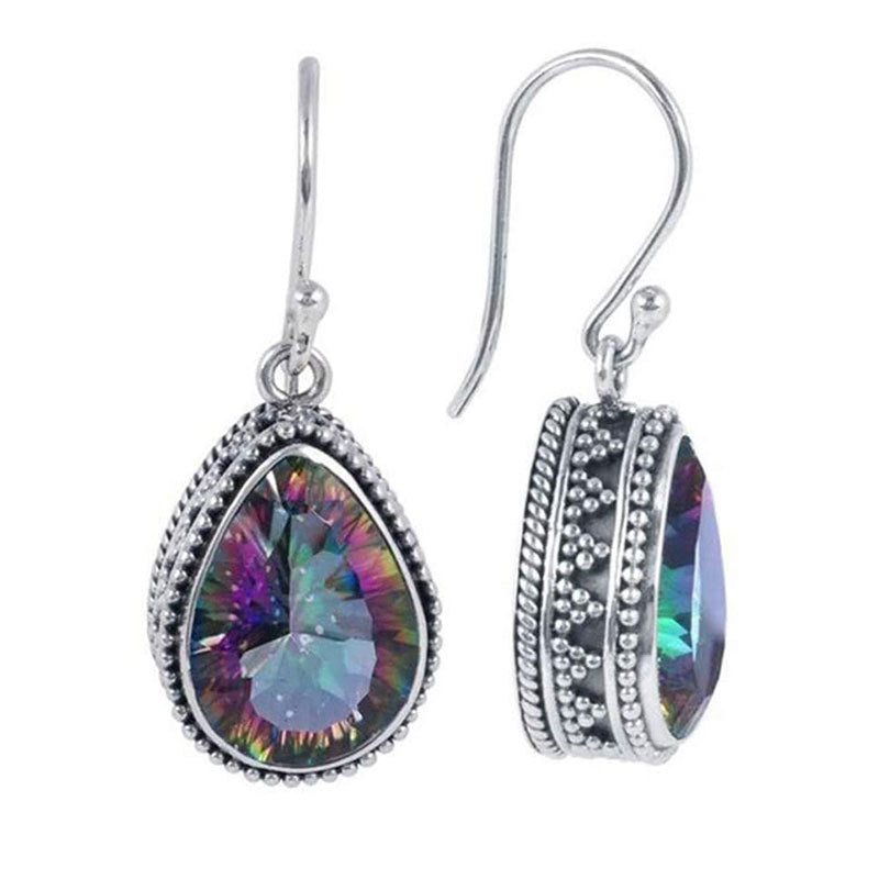 Teardrop Crystal Dangle Earrings Stornfield