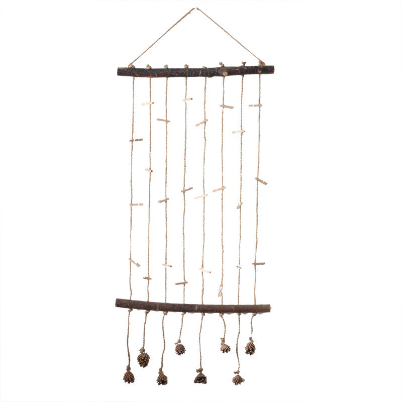 Decorative wall tapestry with natural motifs Stornfield
