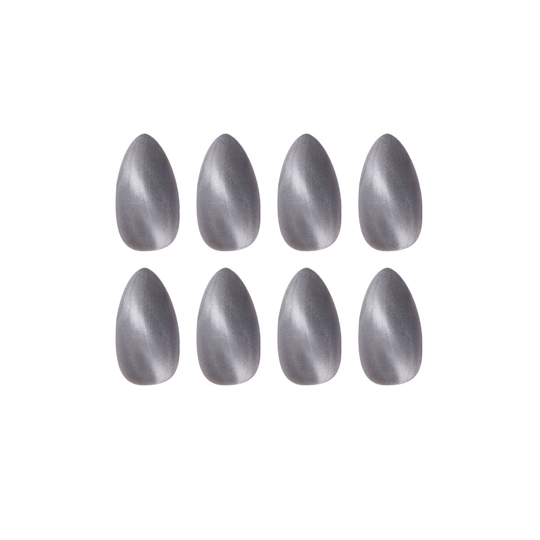 Elegant Stiletto Nails with Matte Finish Stornfield