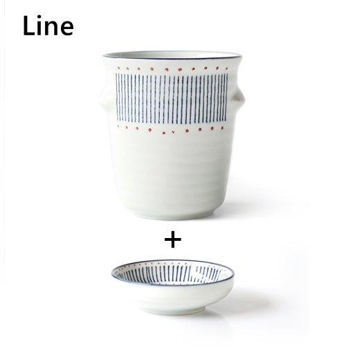 Japanese Handcrafted Ceramic Glazed Chopsticks Holders | Stornfield