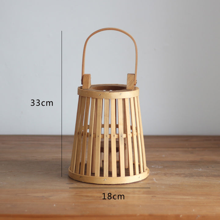 Handcrafted wooden lantern Stornfield