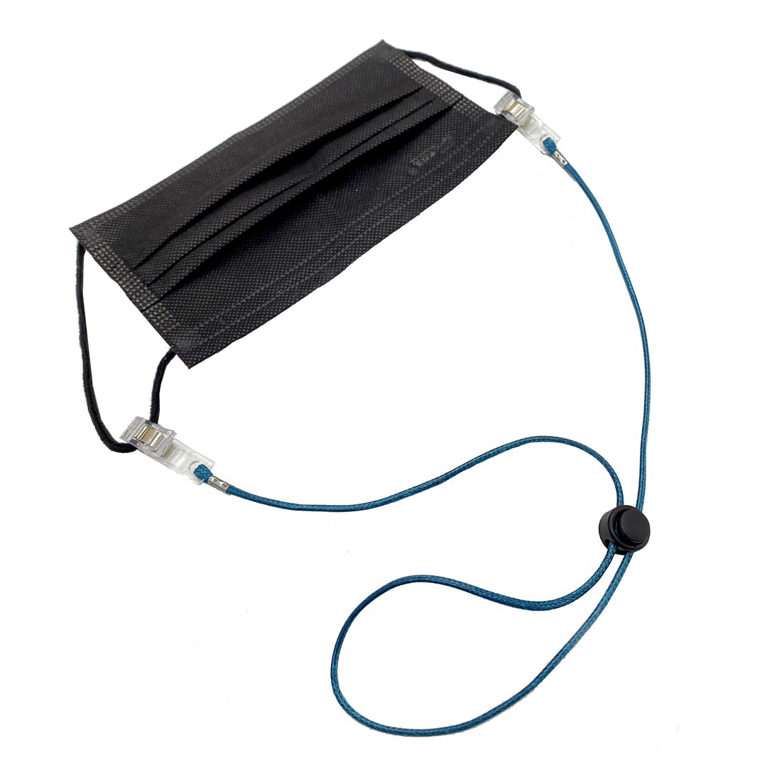 Adjustable Eyewear Retainer with Locking Clips Stornfield