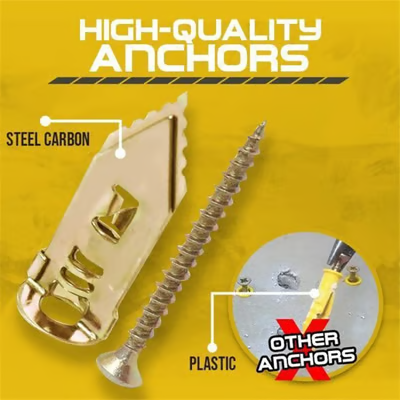 ProHold self-drilling anchors — Securely and stress-free attach, without marks or drill holes! | Stornfield