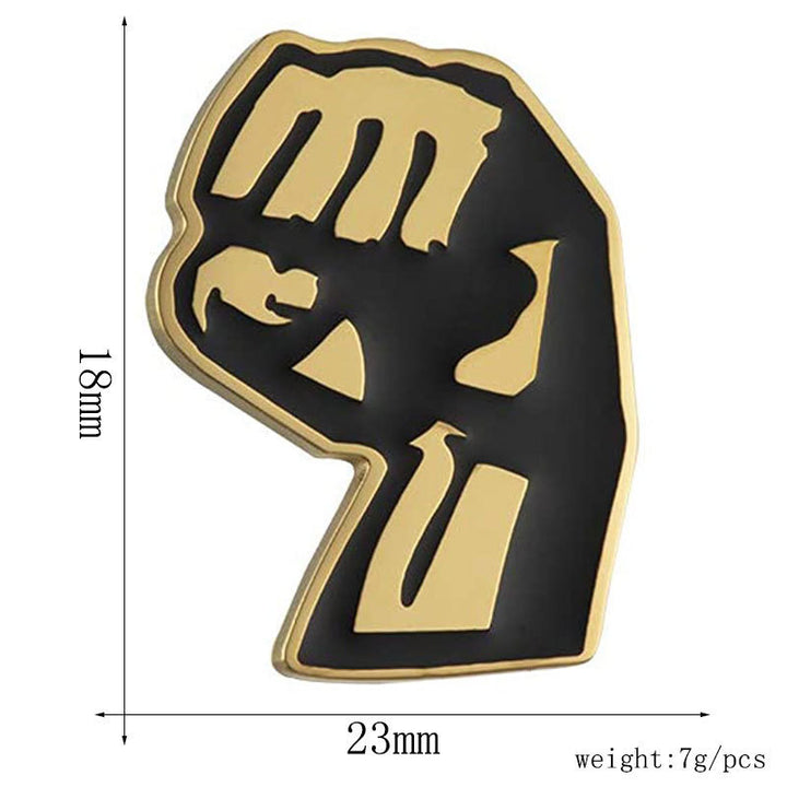 Statet Fist Symbol Brooch Stornfield
