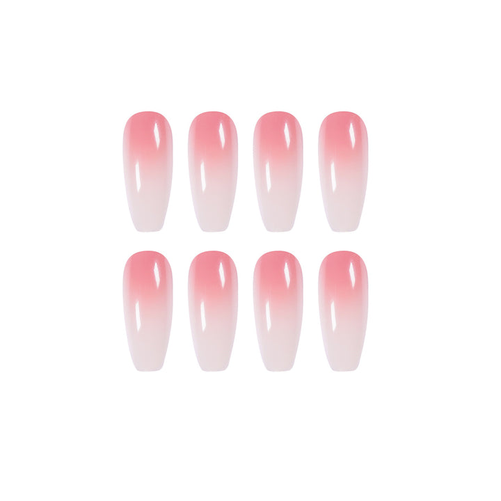 Artful nail extensions with ombre design Stornfield
