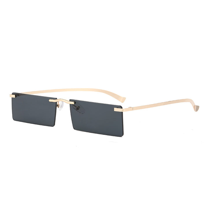 Women's fashionable sunglasses with a narrow, rectangular frame Stornfield