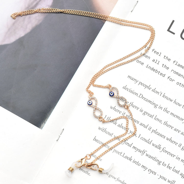 Elegant Eyewear Chain with Protective Charm Stornfield