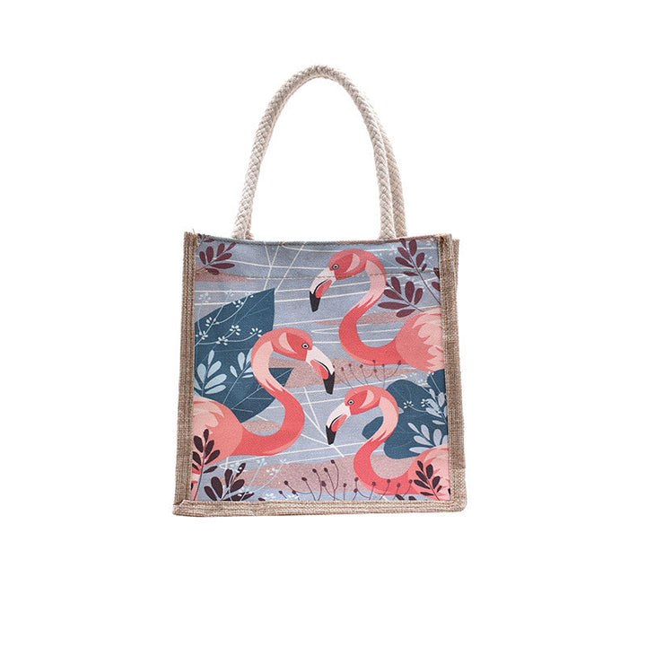 Artistic Illustrated Canvas Tote
