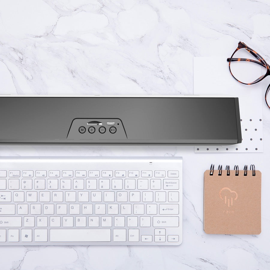 Desktop speakers with powerful sound and compact-optimized design Stornfield