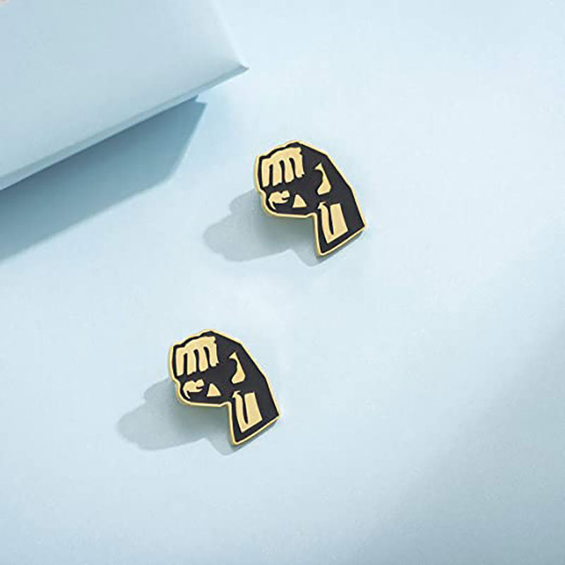 Statet Fist Symbol Brooch Stornfield